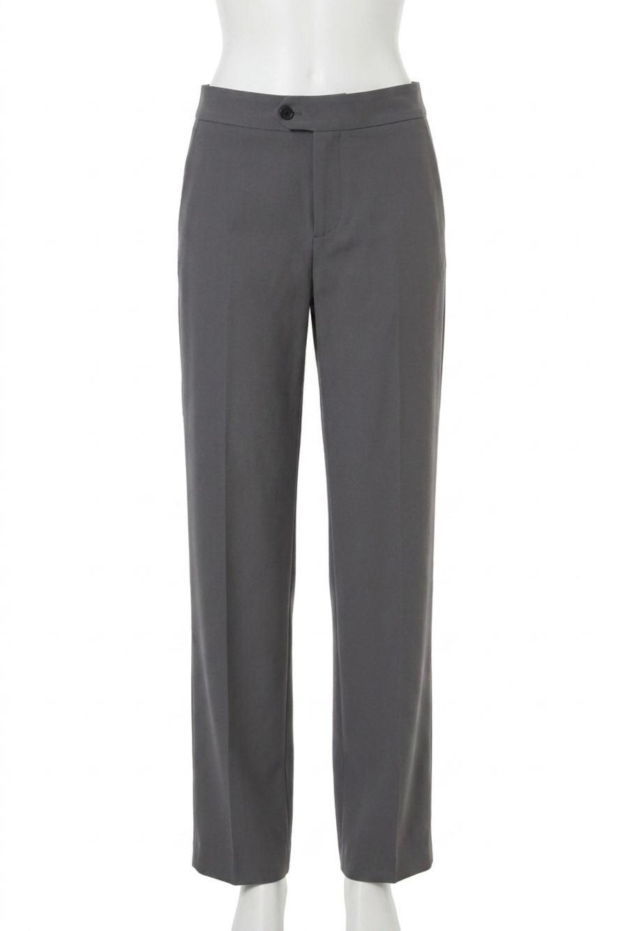 NEW CLOSED mawson straight-leg trouser pant in led grey